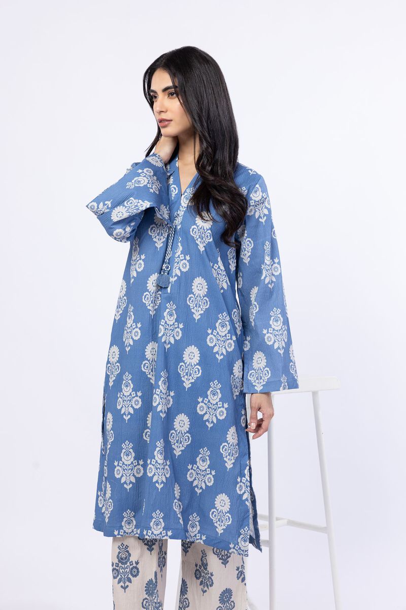 Printed | Ripple Crinkle | 2 Piece Co-ord Set | GBP 30.00