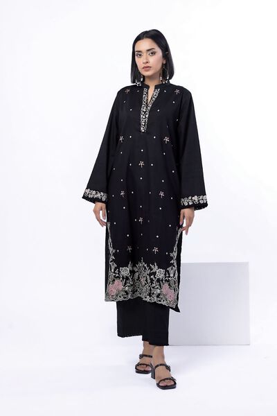 Embroidered | Heavy Textured Cotton | Tailored 2 Piece | Top and Bottom | GBP 40.00