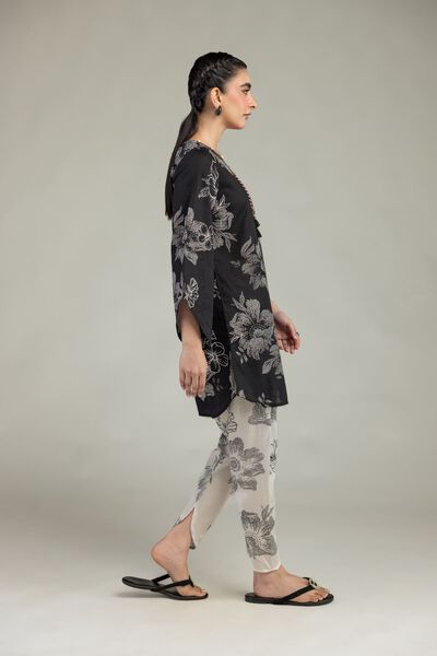 Printed | Cotton Dobby | Floral Cotton Shalwar | GBP 7.50