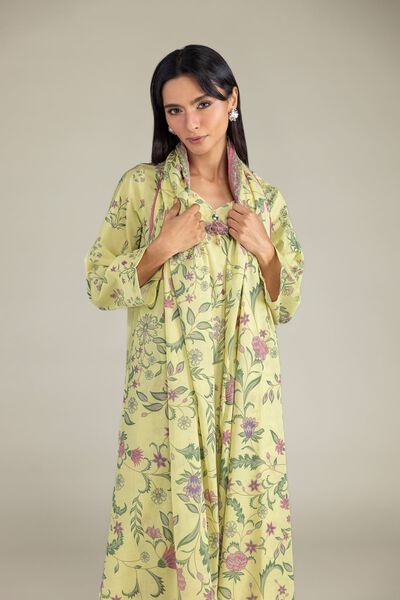 Printed | Lawn | Floral Lawn Dupatta | GBP 25.00