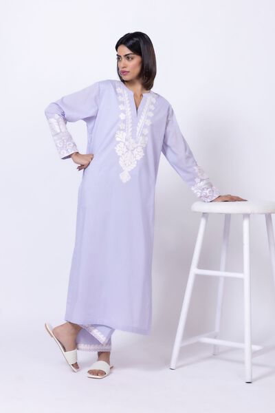 Embroidered | Cambric | Kurta | GBP 25.00