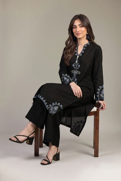 Embroidered | Heavy Textured Cotton | Kurta | GBP 35.00