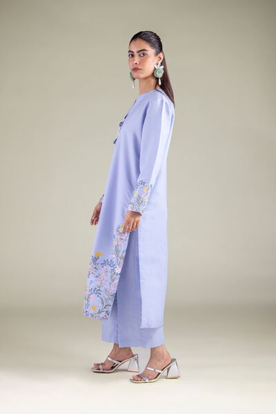 Embroidered | Mesuri | Regular Fit Pants | GBP 25.00