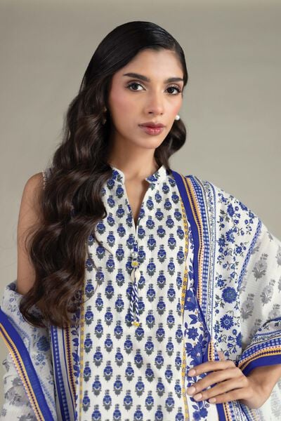 Printed | Cambric | Fabrics 3 Piece | GBP 30.00