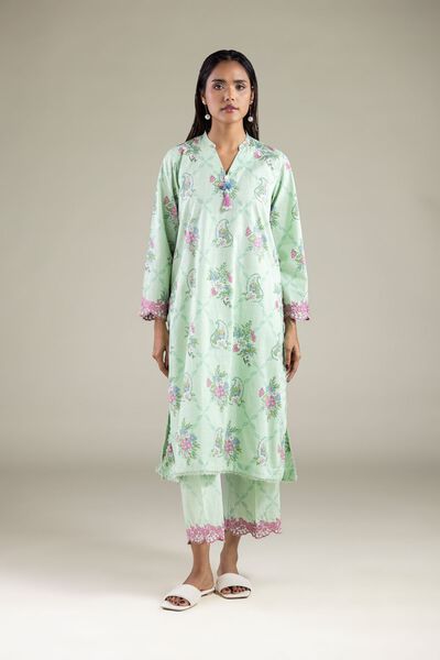Embroidered | Textured Cotton | Kurta | GBP 25.00