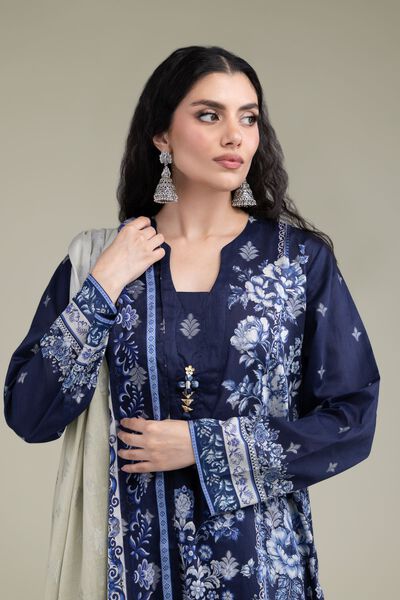 Printed | Jacquard | Fabrics 3 Piece | GBP 45.00