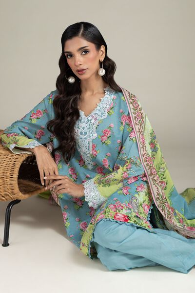 Embroidered | Cambric | Tailored 3 Piece | GBP 55.00