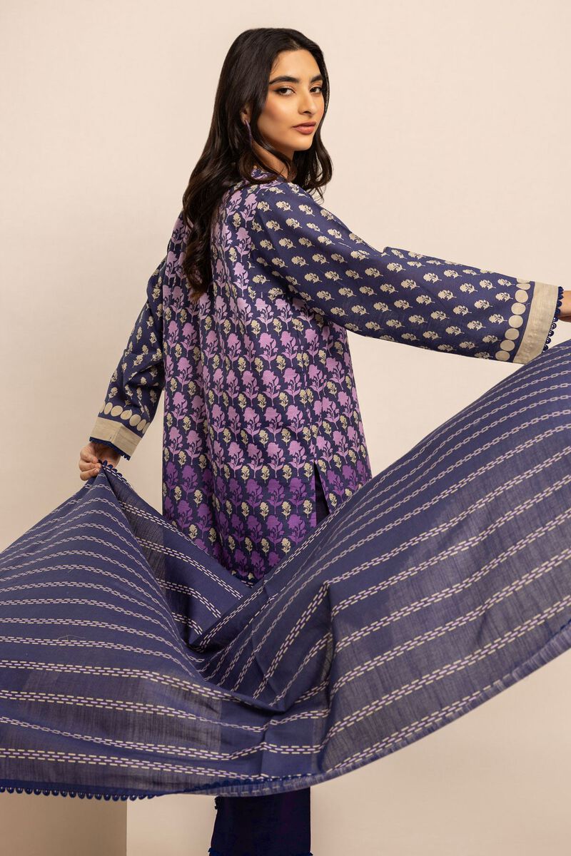Printed | Light Khaddar | Fabrics 3 Piece | null
