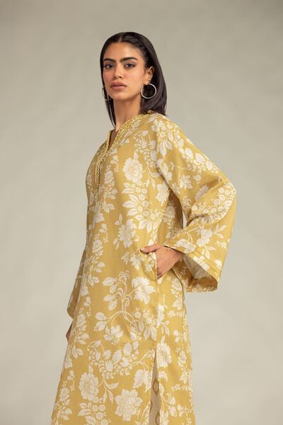Printed | Cambric | Cambric Longline Kurta | GBP 30.00