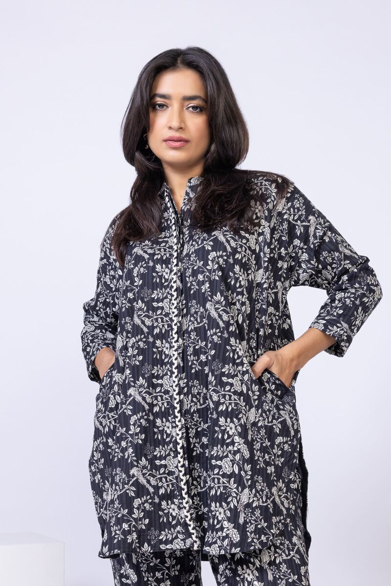 Printed | Textured Stretch | Kurta | GBP 7.50