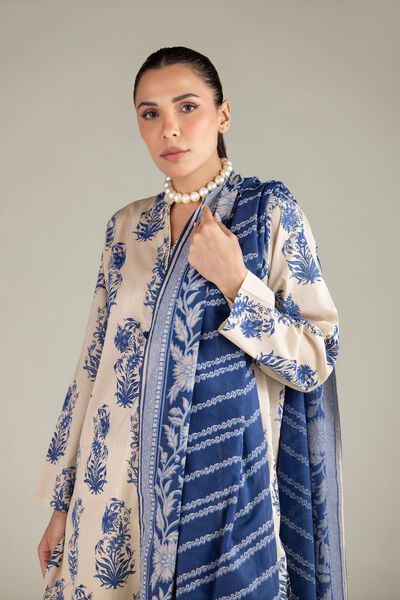 Printed | Lawn | Tailored 3-Piece Lawn | GBP 50.00