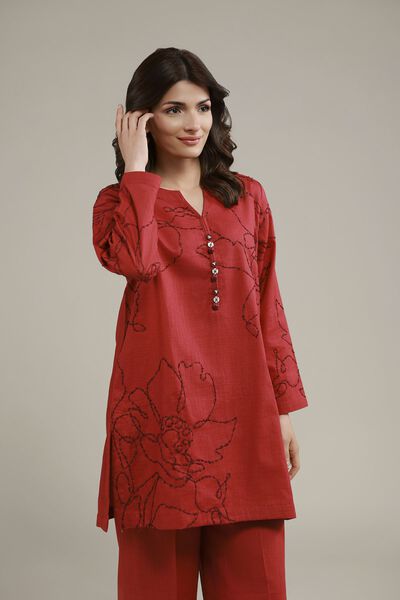 Embroidered | Heavy Textured Cotton | Kurta | GBP 30.00