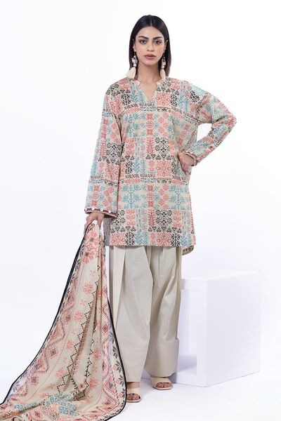 Printed | Lawn | Fabrics 3 Piece | GBP 15.00