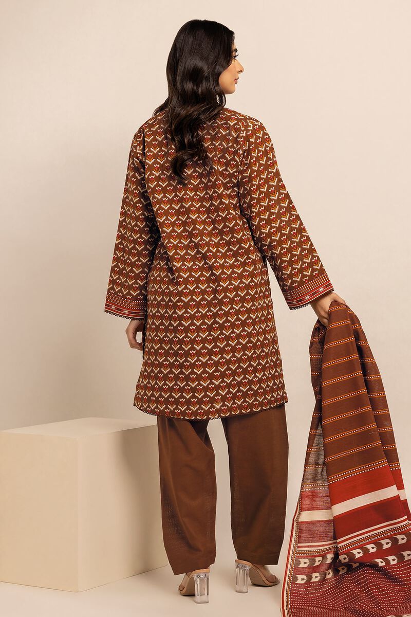 Printed | Light Khaddar | Fabrics 3 Piece | null