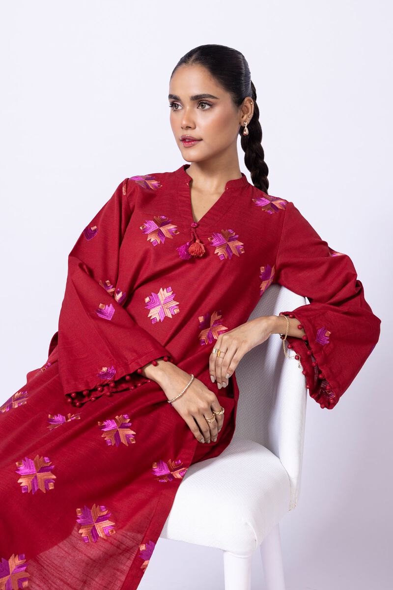 Embroidered | Khaddar | Kurta | null
