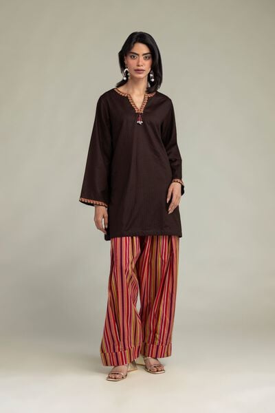 Embroidered | Cotton Dobby | Cotton Dobby Shalwar | GBP 25.00