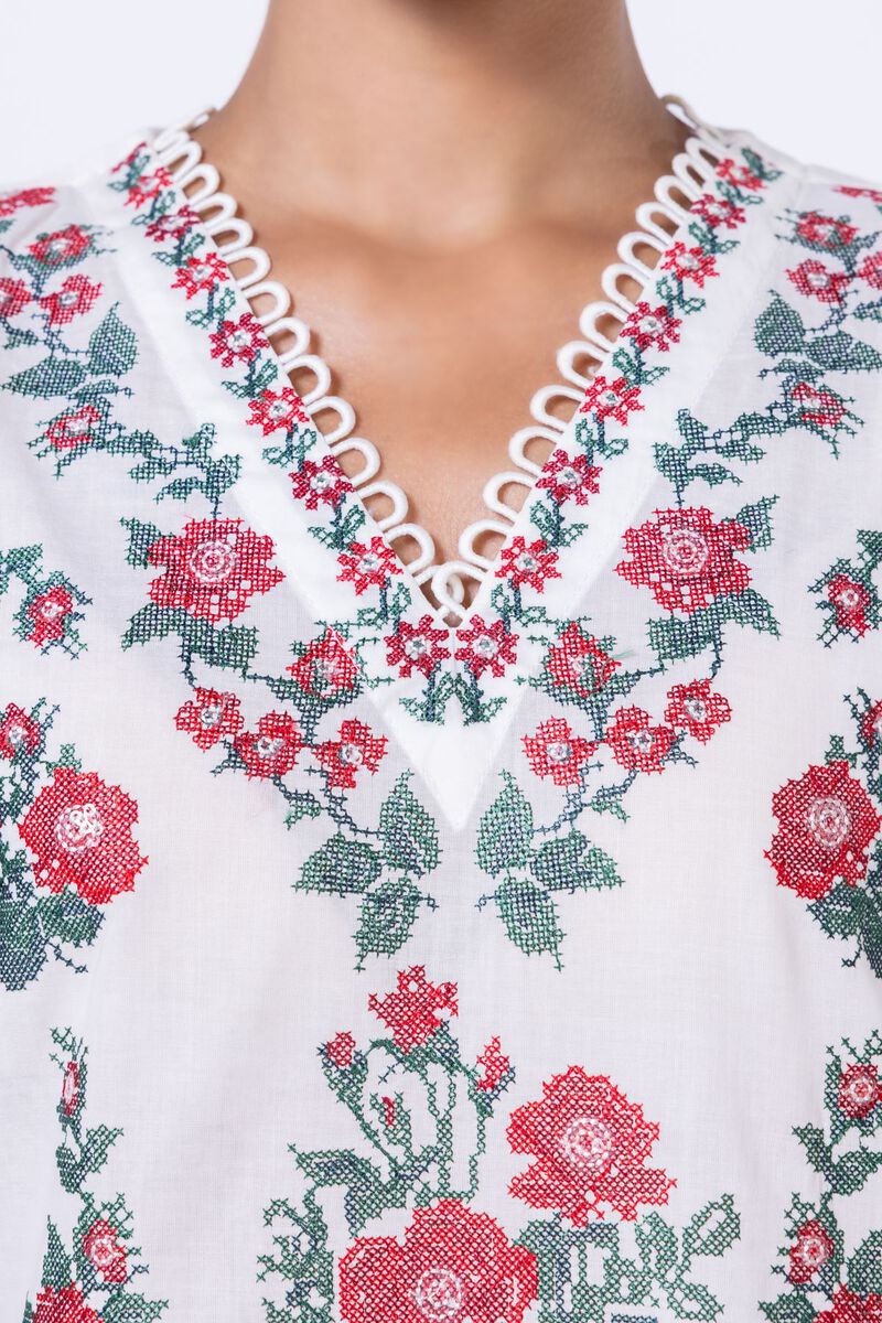 Embroidered | Cambric | Kurta | GBP 15.00