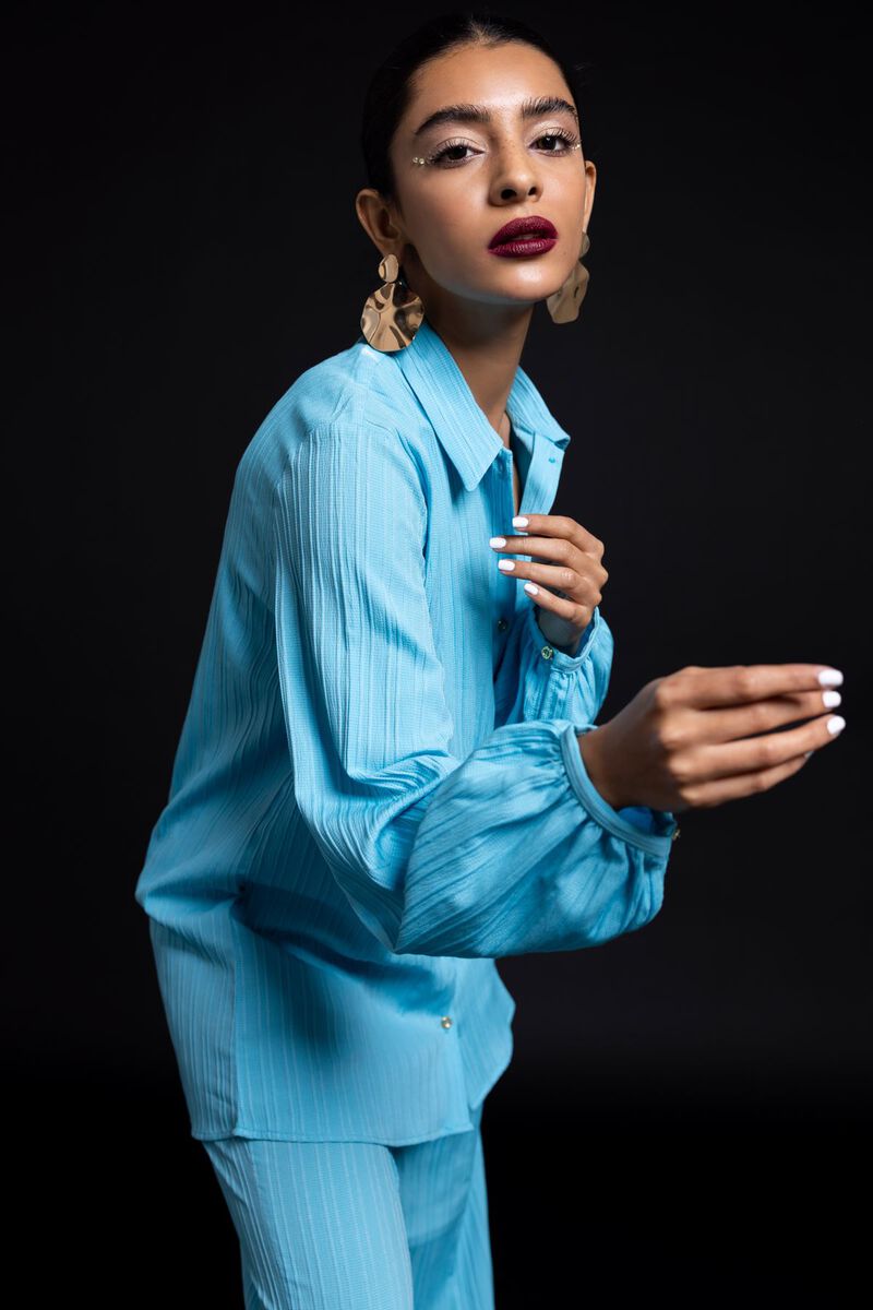 Shirt, TURQUOISE, hi-res image number null