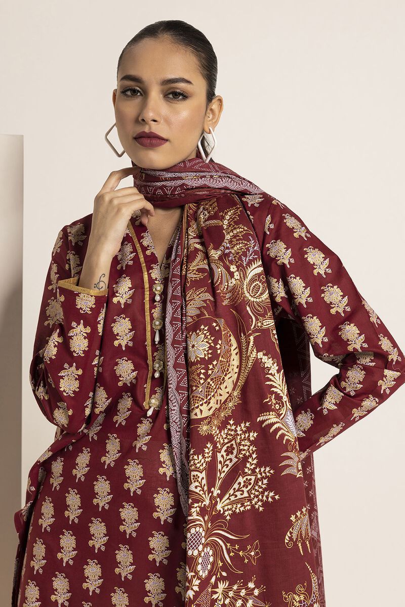 Lawn | Embroidered | Fabrics 2 Piece | Top Dupatta | null