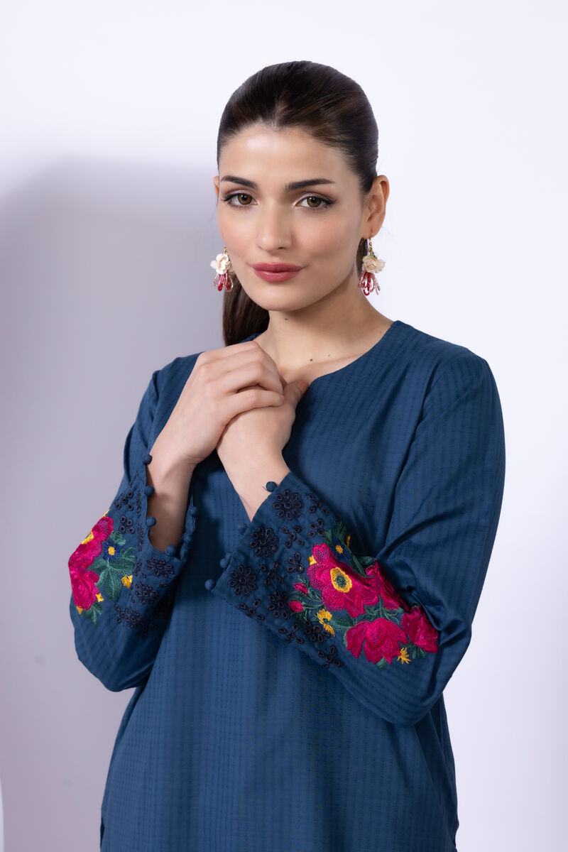 Embroidered | Cotton Dobby | Kurta | GBP 35.00