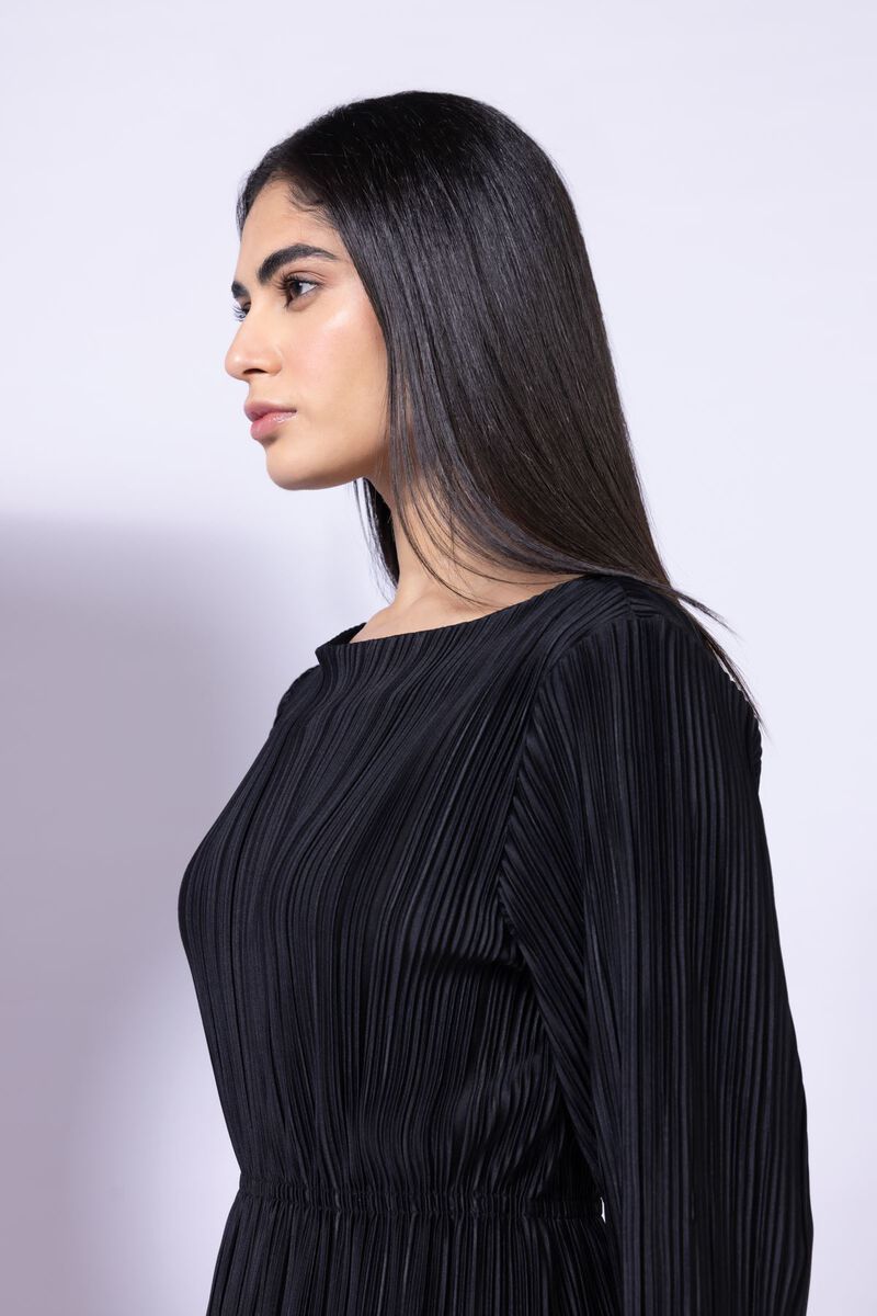 Dyed | Pleated Georgette | Maxi Dress | null