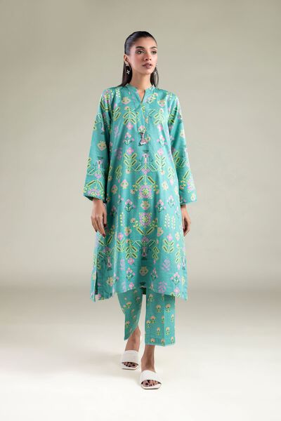 Printed | Cotton Dobby | Pants | GBP 15.00