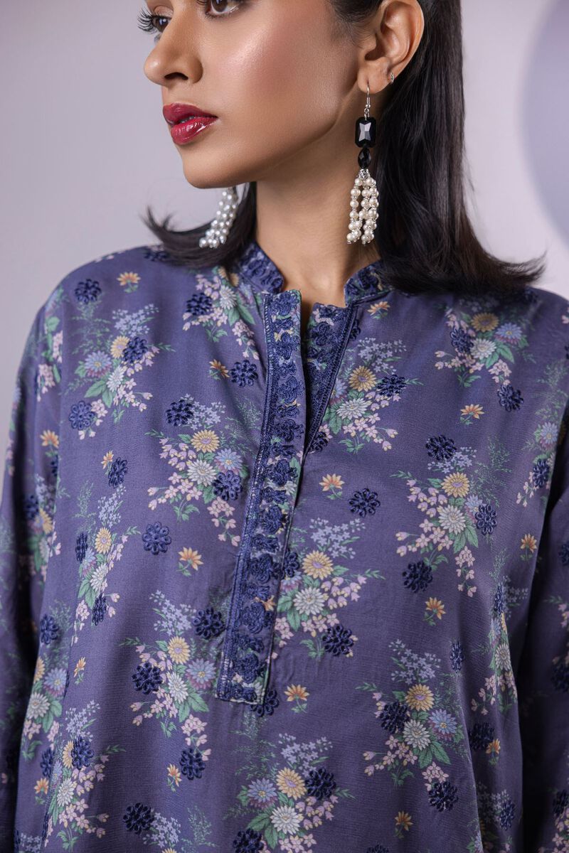 Embroidered | Russian Raw Silk | Kurta | GBP 50.00