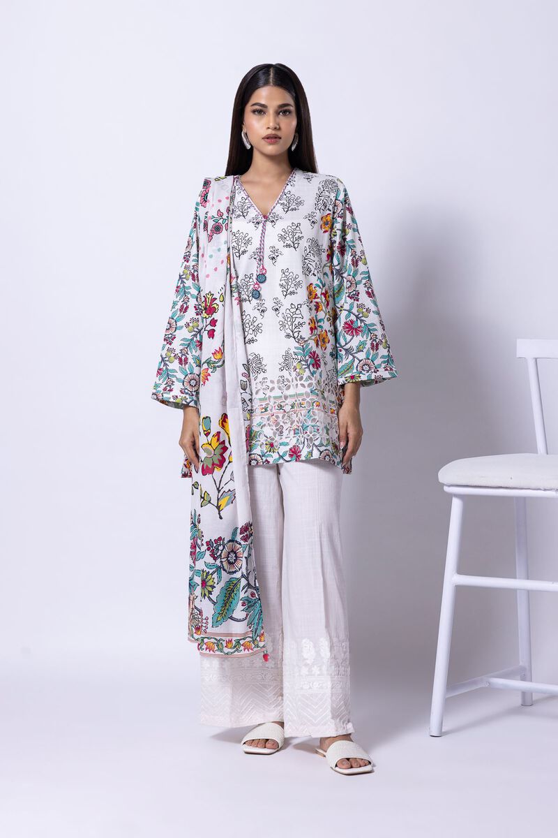 Printed | Slub Lawn | Dupatta | GBP 17.00