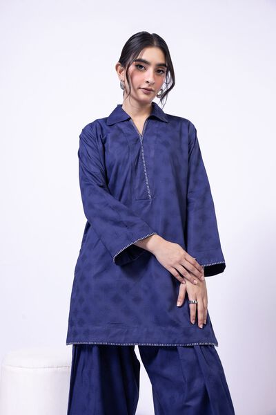 Dyed | Jacquard | Kurta | GBP 25.00