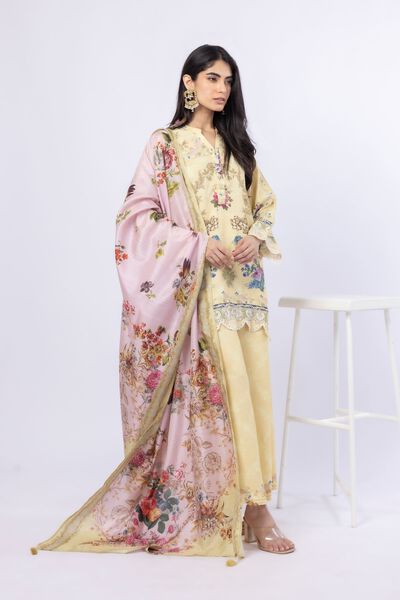 Embroidered | Russian Raw Silk | Kurta | GBP 50.00