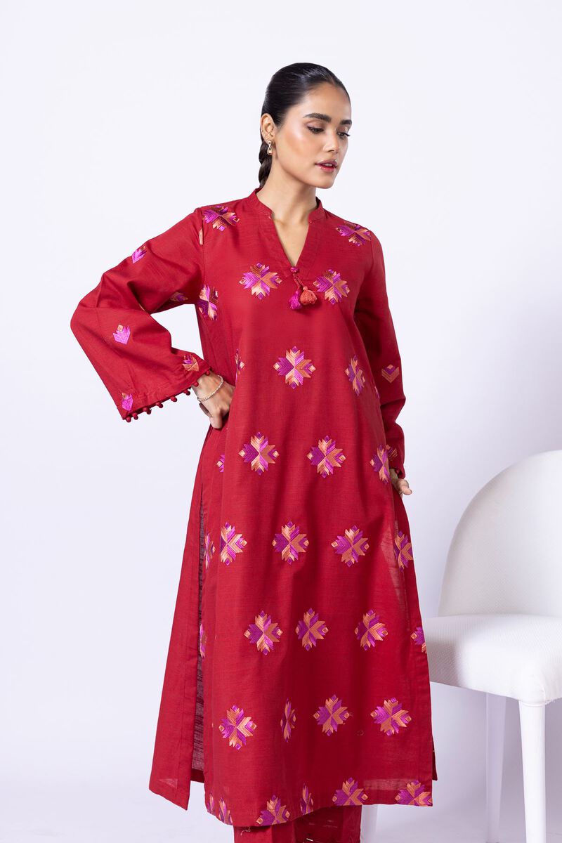 Embroidered | Khaddar | Kurta | null