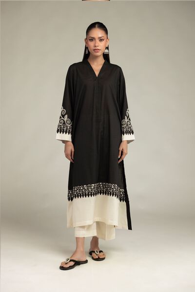Embroidered | Cotton Dobby | Cotton Dobby Pants | GBP 15.00