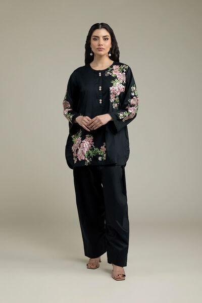 Embroidered | Cambric | Black Solid Shalwar | GBP 15.00