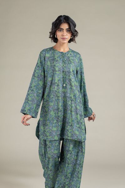 Printed | Raw Silk | Kurta | GBP 20.00