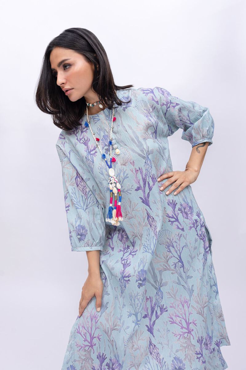 Printed | Ripple Crinkle | Kurta | GBP 10.00