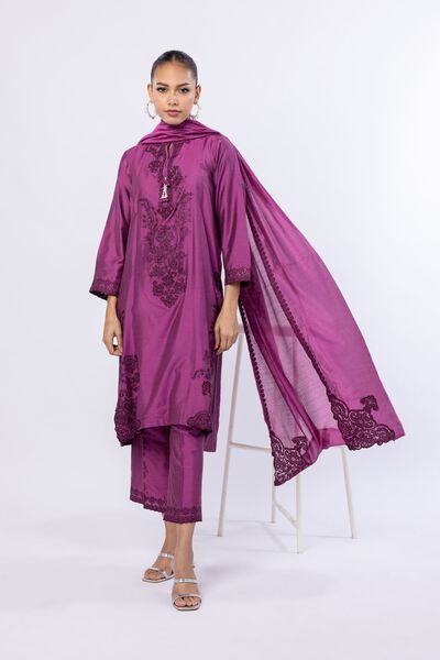 Embroidered | Raw Silk | Kurta | GBP 22.50