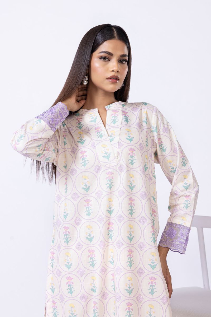 Embroidered | Crosshatch Poplin | Kurta | GBP 15.00