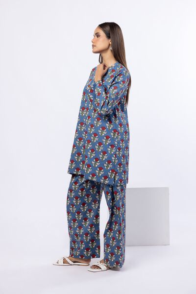 Printed | Crosshatch Poplin | Pants | GBP 12.00