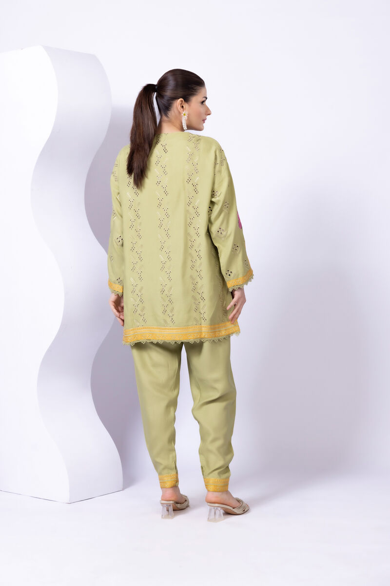 Embroidered | Viscose Oak Silk | Kurta | GBP 50.00