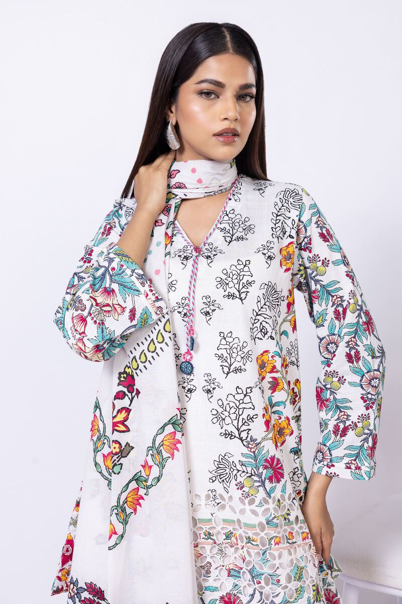 Printed | Slub Lawn | Dupatta | GBP 17.00