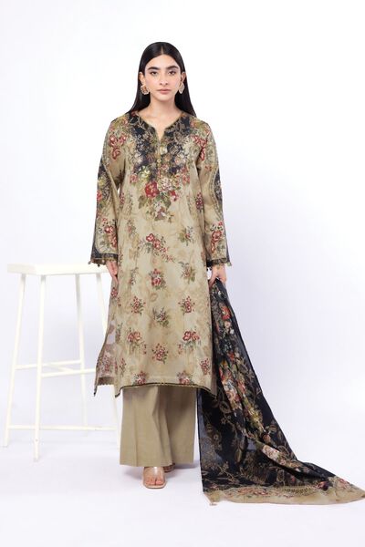 Printed | Jacquard | Fabrics 3 Piece | GBP 21.00