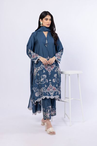 Embroidered | Raw Silk | Kurta | GBP 45.00