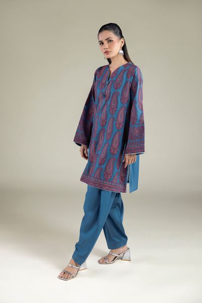 Dyed | Jacquard | Paisley Tailored Set | GBP 35.00