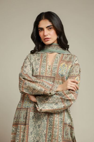 Printed | Cambric | Fabrics 3 Piece | GBP 30.00