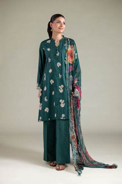 Embroidered | Cotton Dobby | Floral Tassel Kurta | GBP 9.00