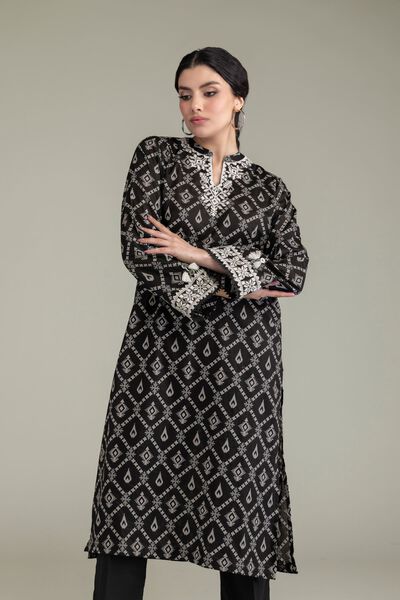 Embroidered | Lawn | Black Lawn Kurta | GBP 25.00