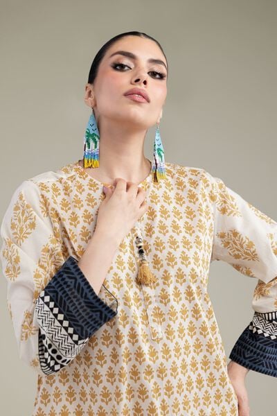 Printed | Cambric | Short Cambric Kurta | GBP 20.00