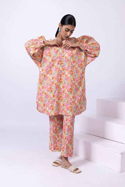 Printed | Ripple Crinkle | Kurta | GBP 10.00