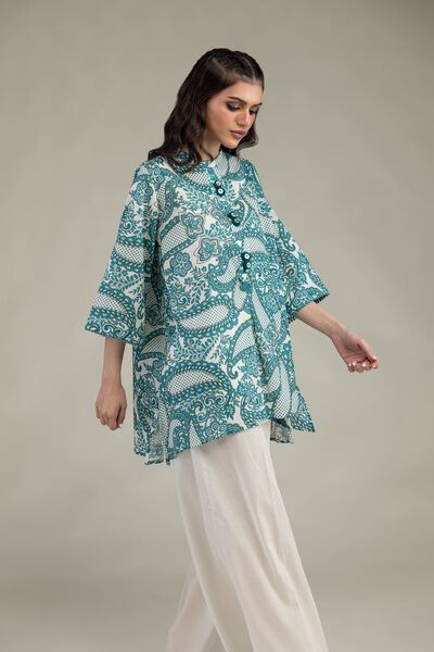 Printed | Cambric | Short Cambric Kurta | GBP 6.00