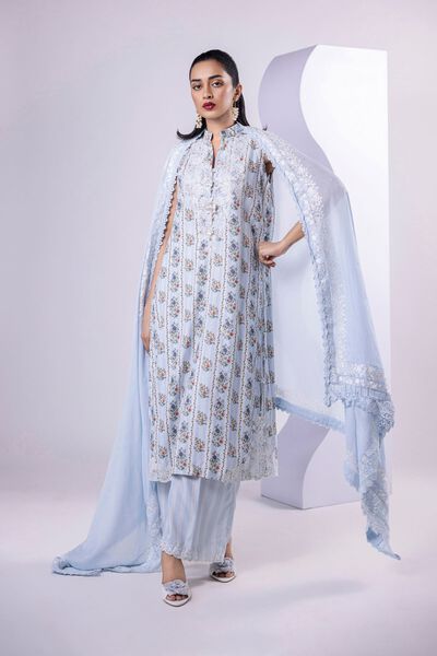 Embroidered | Light Thai Silk | Dupatta | GBP 35.00